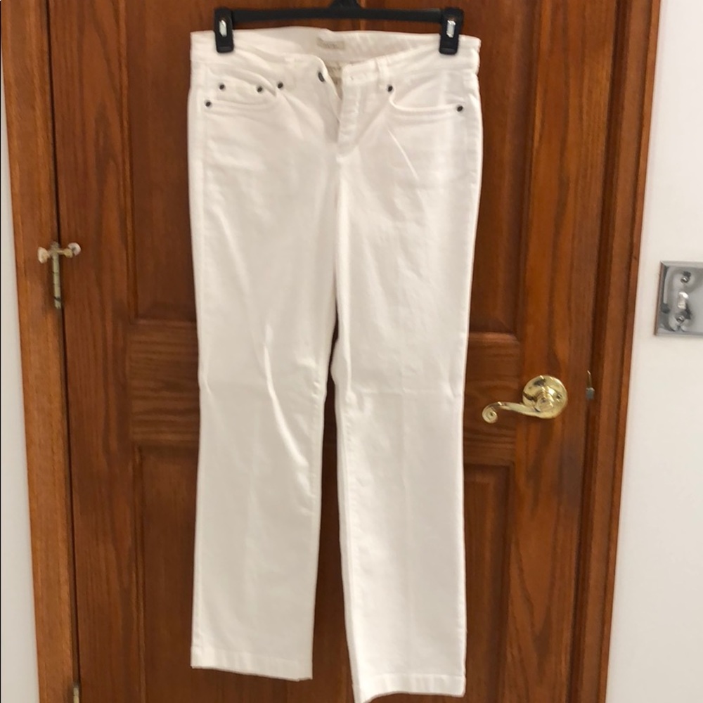 White jeans